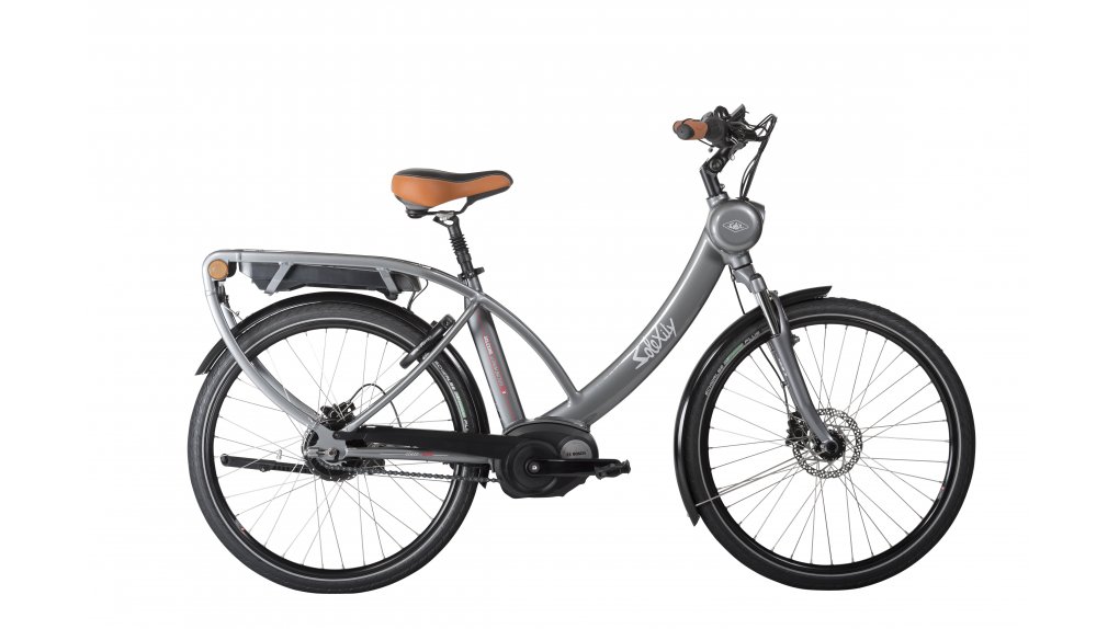 Le vélo électrique solex en gris anthracite
