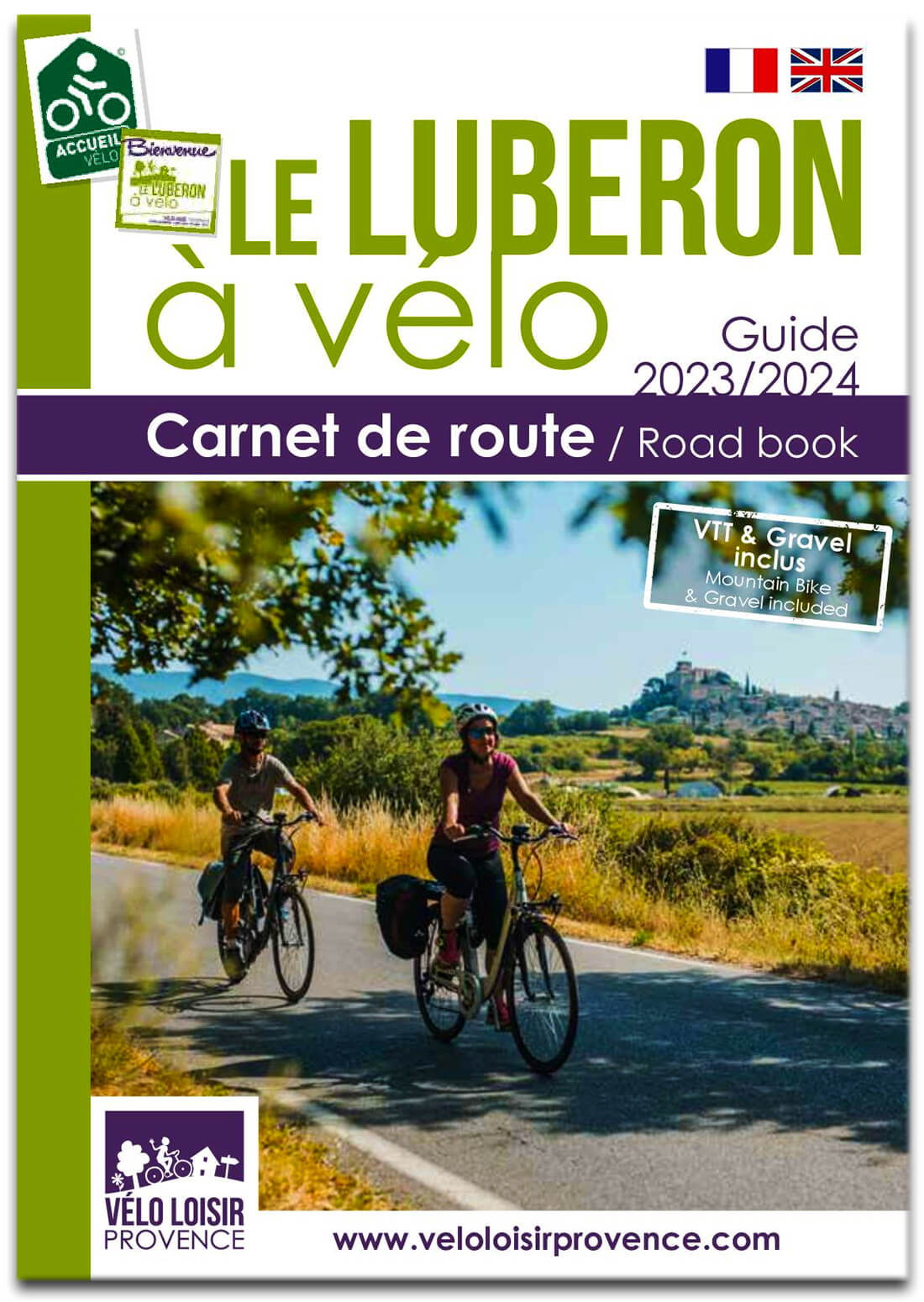 Le Lubéron à vélo - guide 2023/2024 par Vélo Loisir Provence