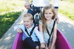 Biporteur Dolly deux enfants
