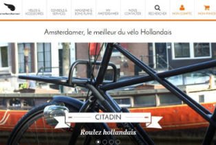 nouveau site ecommerce velo hollandais personnalisable