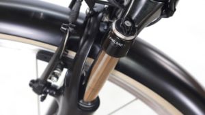 fourche suspendue velo edition limitee noel