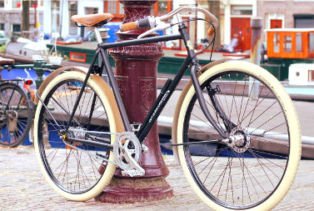 Gamme de vélo 1903 vélo vintage sportif hollandais