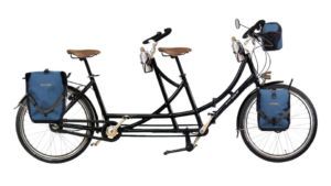 tandem pliant Amsterdam Air cyclosportif vu de profil et configuré avec le configurateur graphique