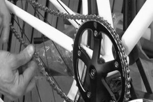 derailleur velo deraillé