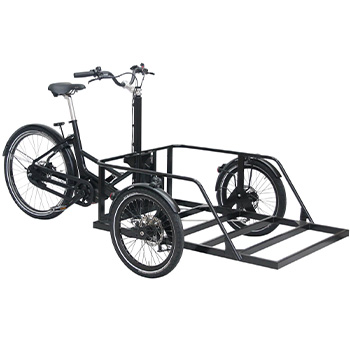 Triporteur avec plateforme