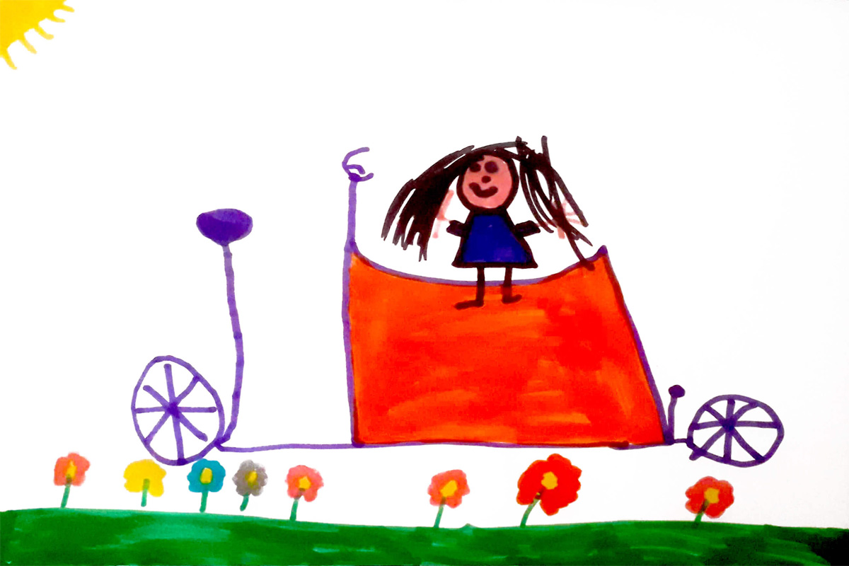 Dessin de Charlie, 5 ans