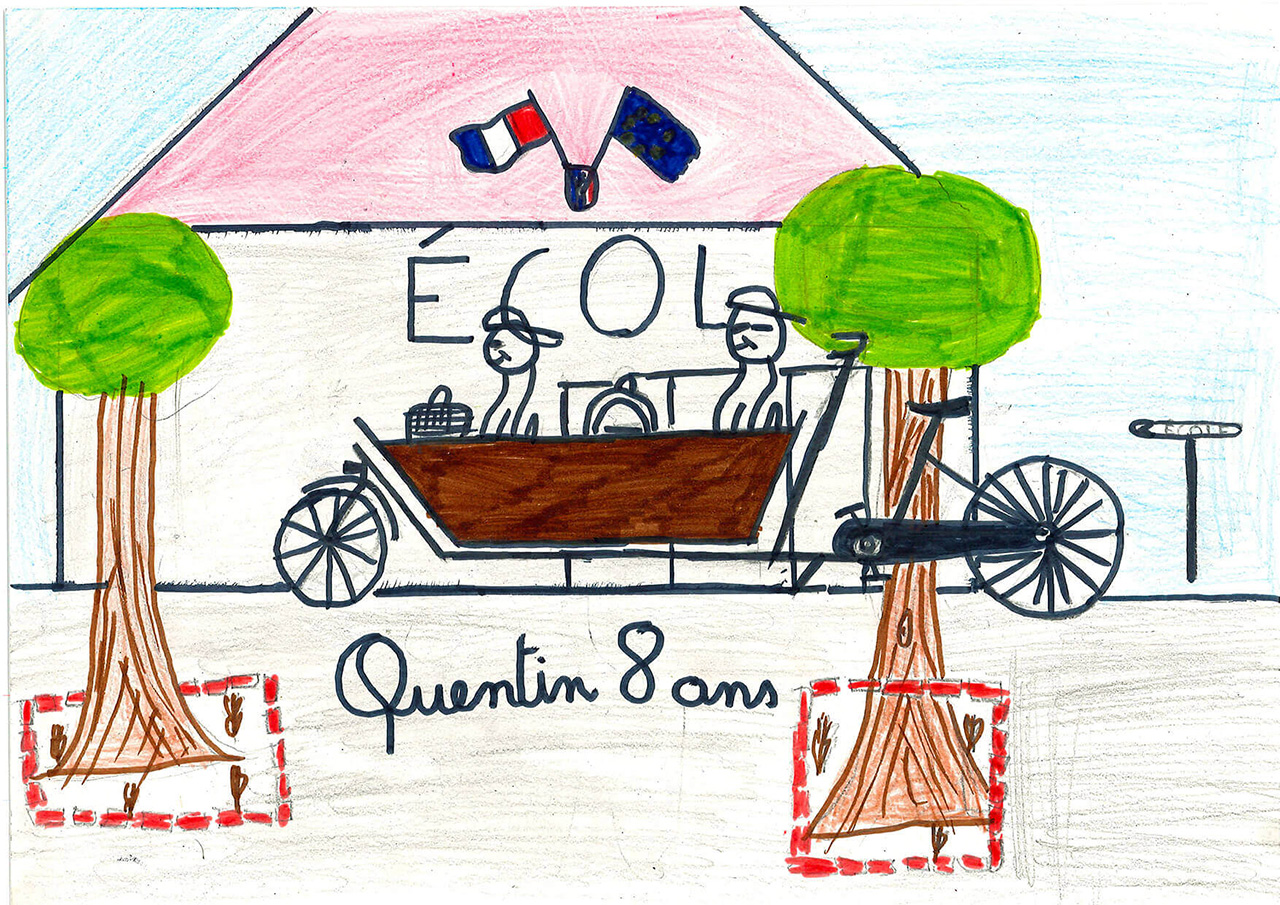 Dessin de Quentin, 8 ans