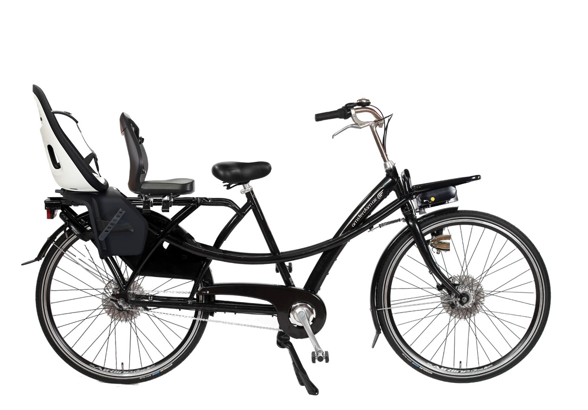 Longtail Twin porteur d'enfants pour le showroom de Paris