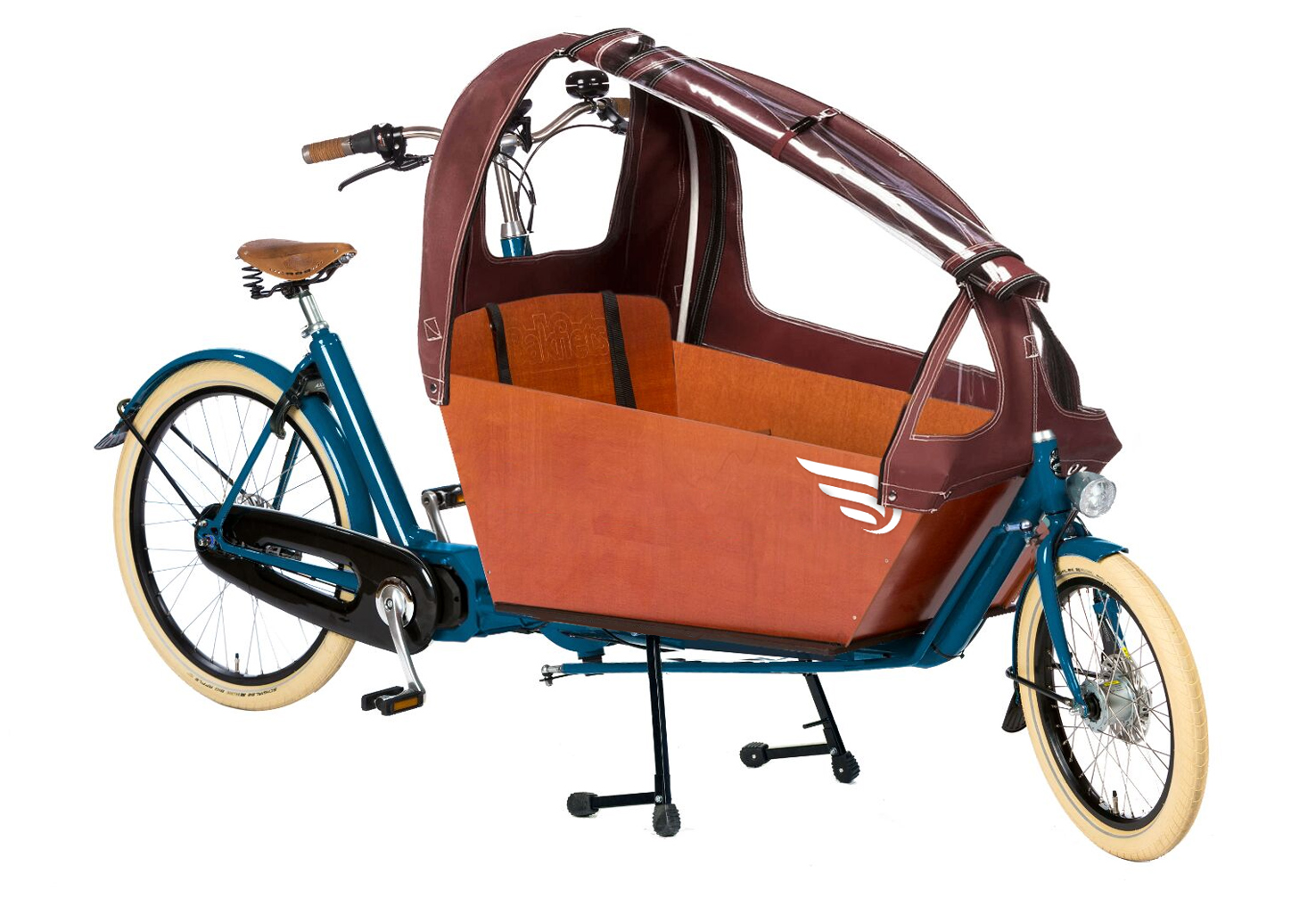 Biporteur Bakfiets Confort Steps pour showroom de paris