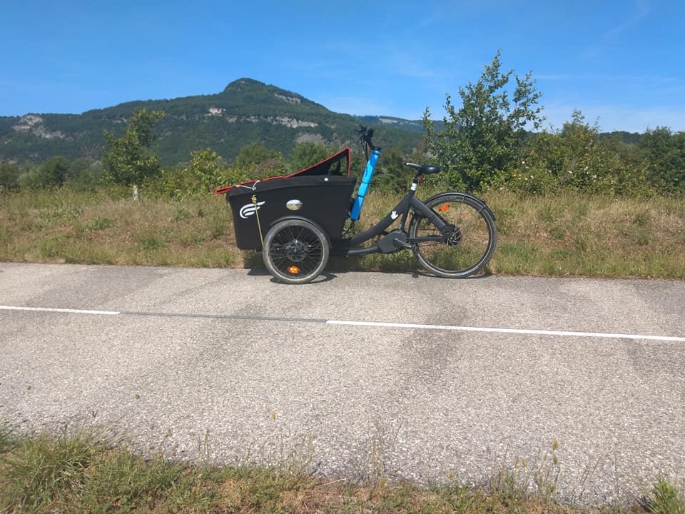 Triporteur Amsterdam Air sur les routes de France