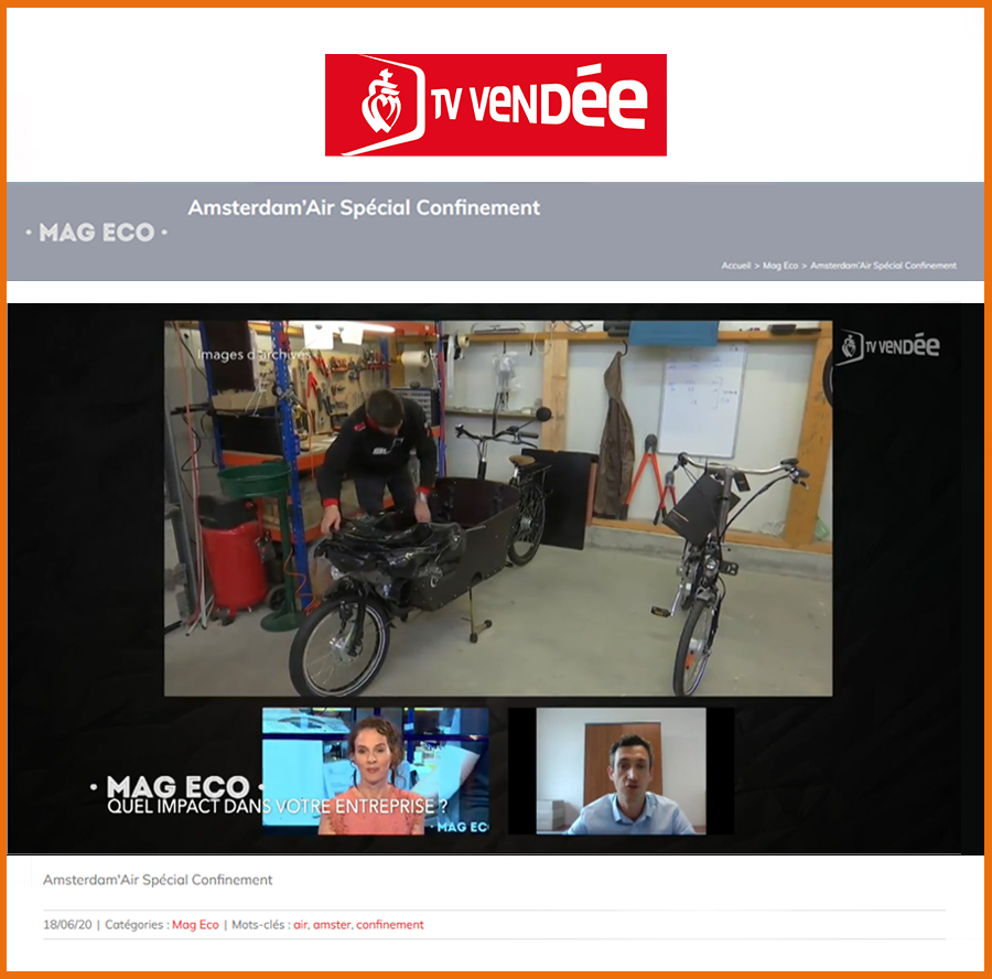 TV Vendée reportage confinement