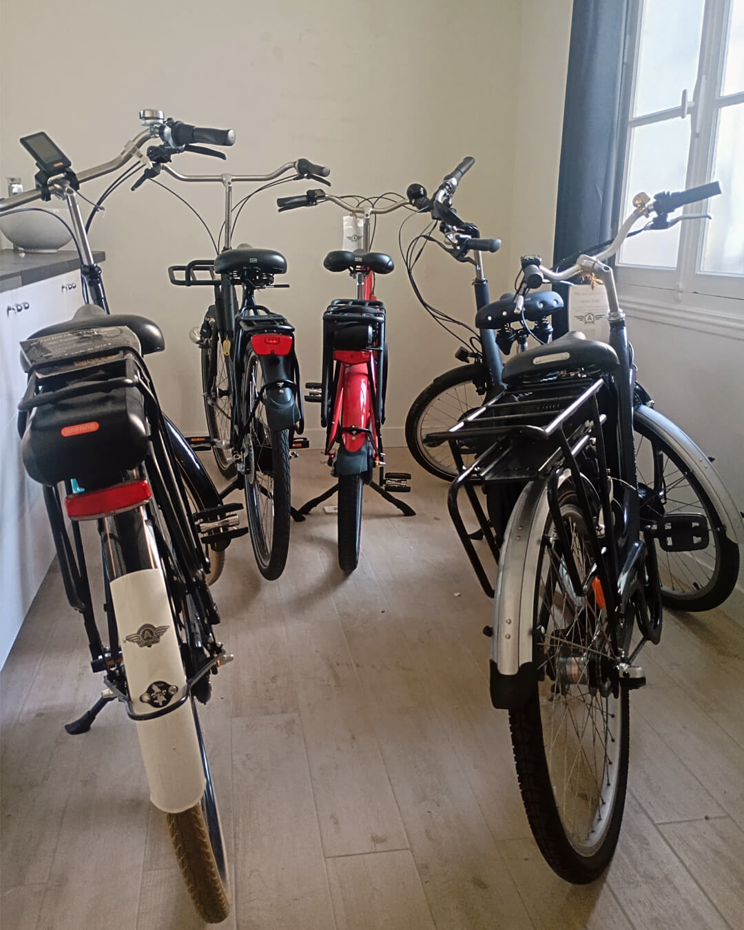 Les vélos disponibles au showroom vélo Amsterdam Air