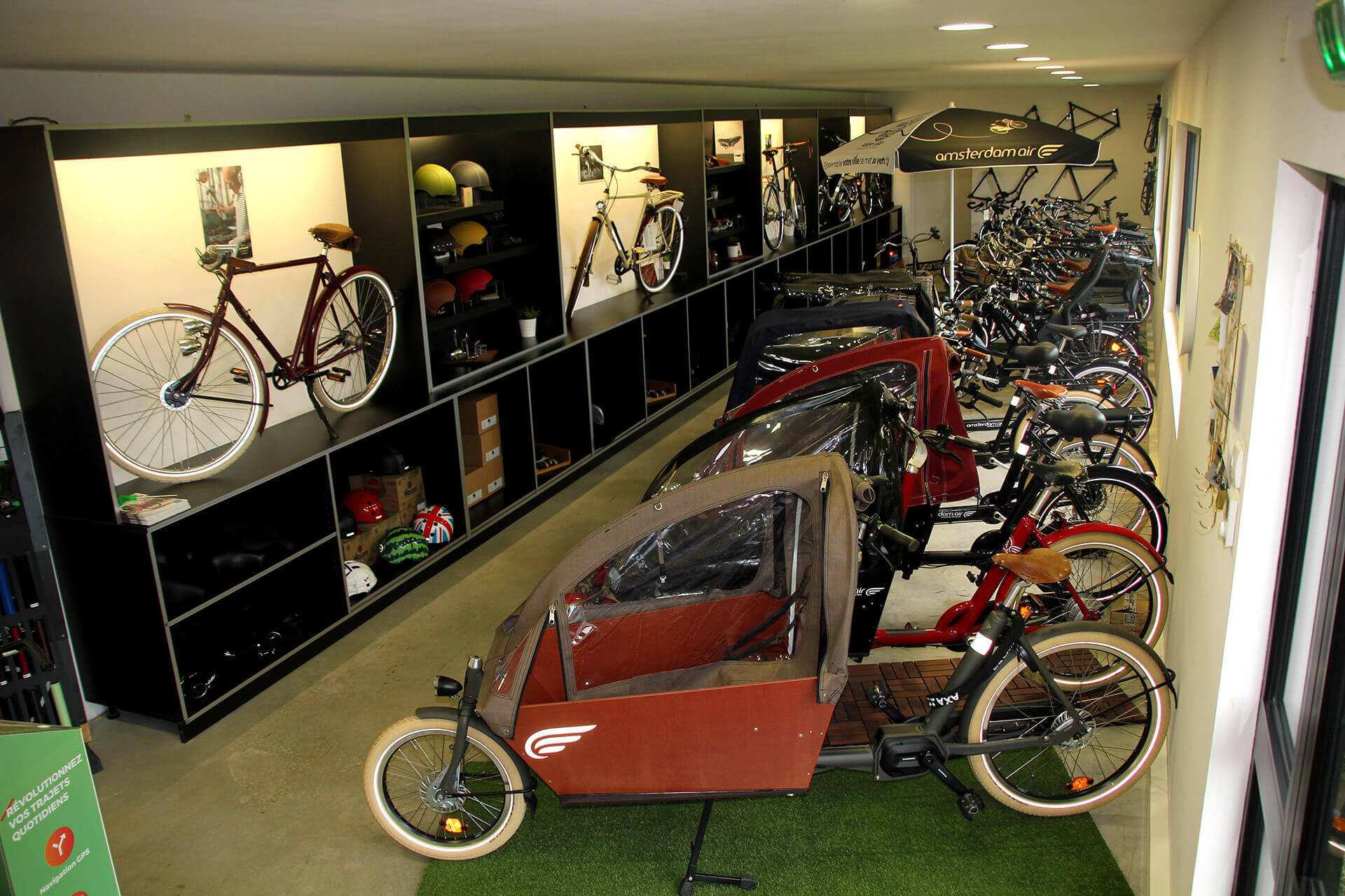 L'ancien showroom d'Amsterdam Air