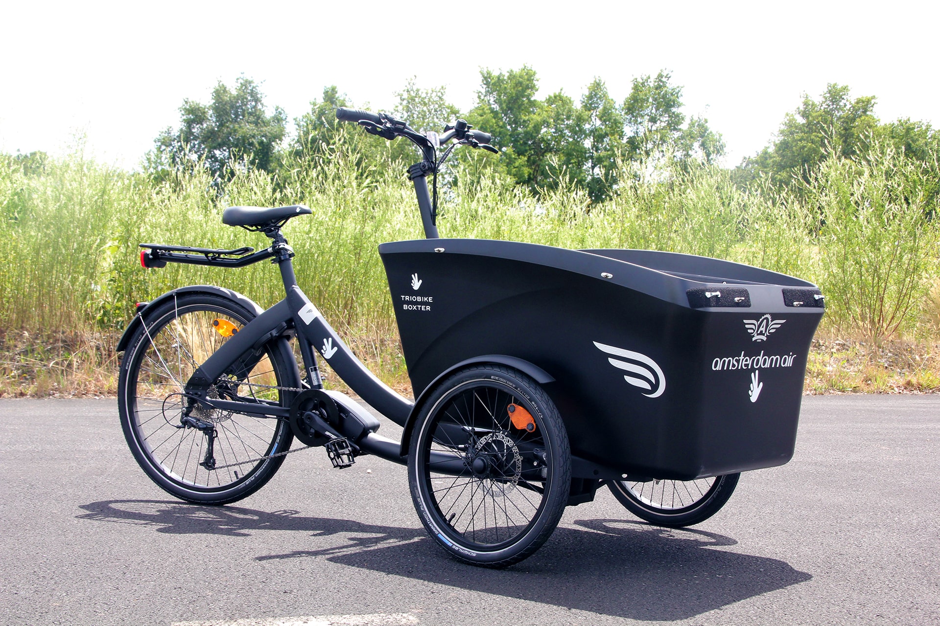 triobike triporteur E-Boxter amsterdam air