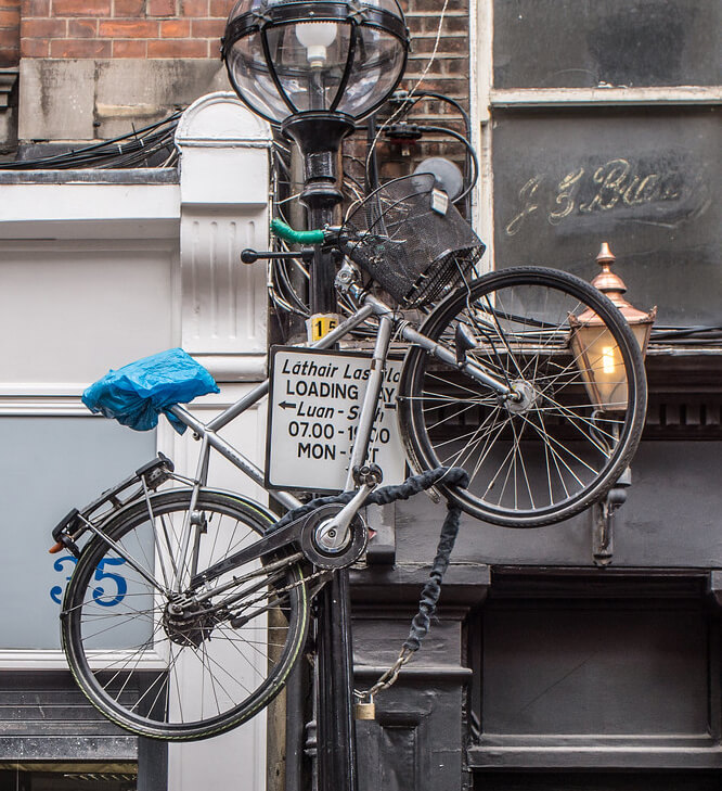 Un vélo parfaitement protégé du vol