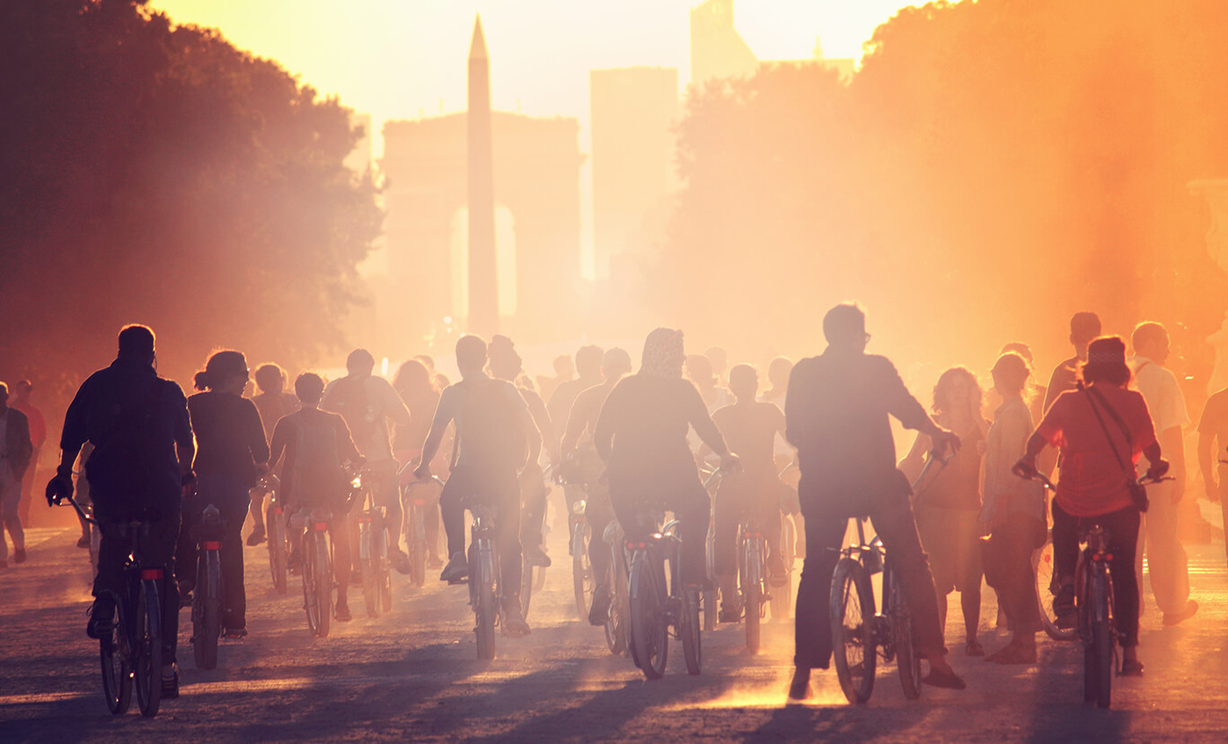 les vélos sont de sortie à Paris