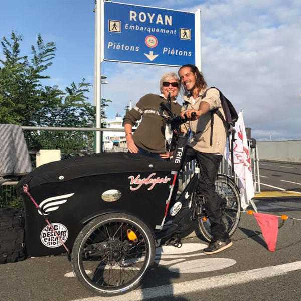 L'arrivée à Royan en Charente-Maritime