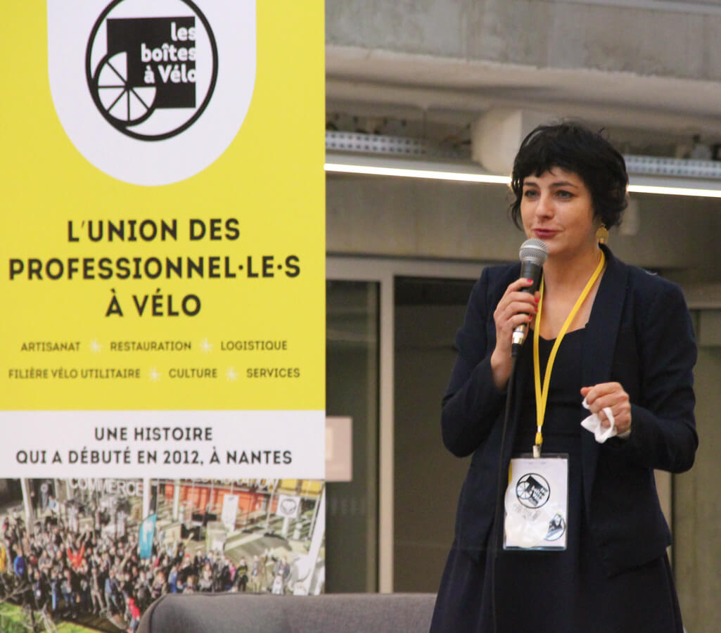 Sonia Boury, la fondatrice des Boîte _à vélo
