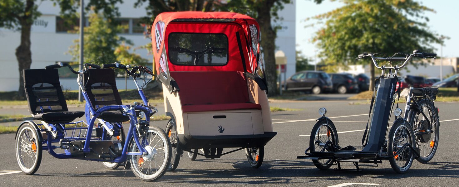 Tricycles pour personnes à mobilité réduite : Achat / Vente / Prix Vélo  handicapé