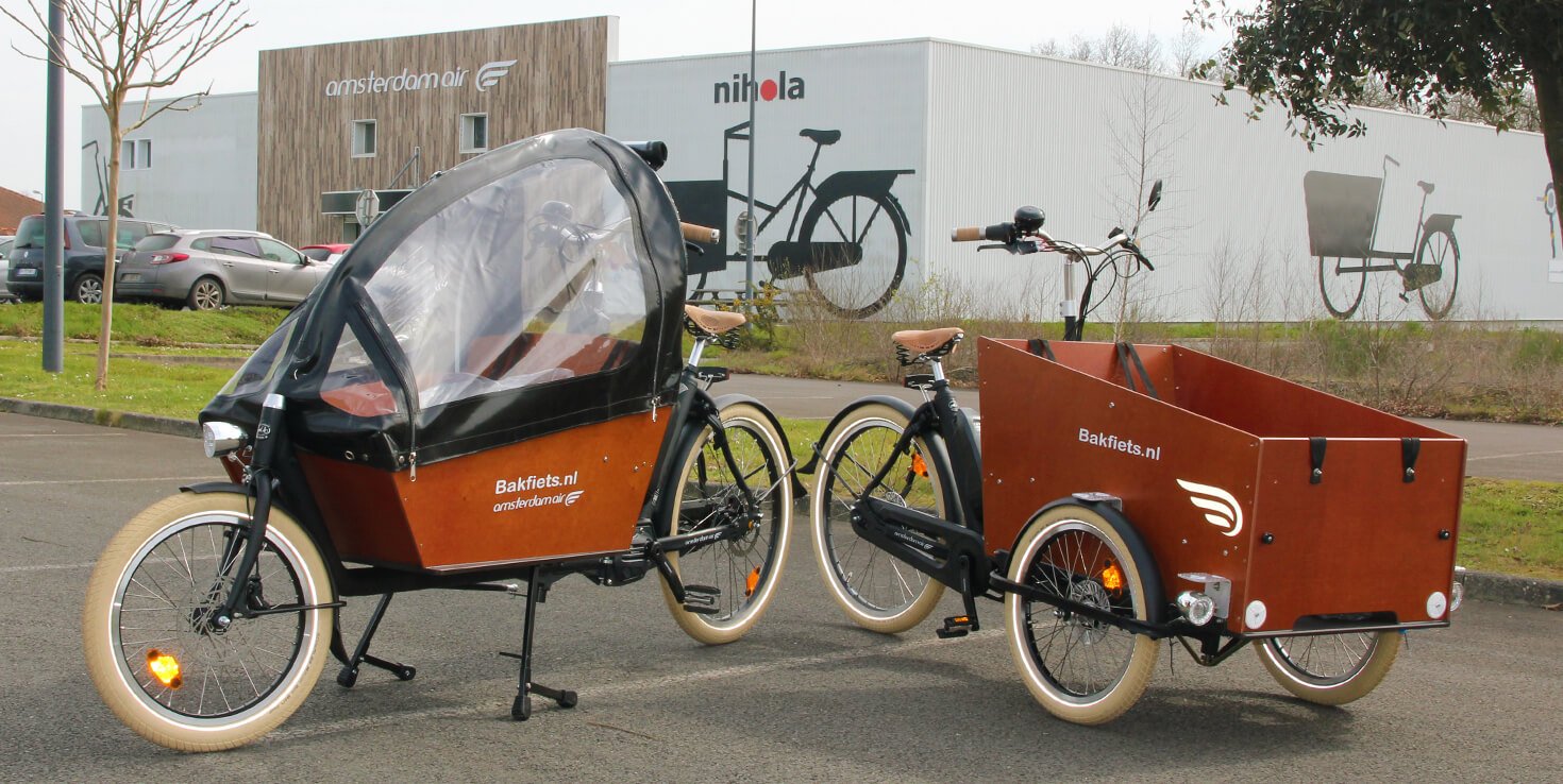 Vélo électrique porteur Docker - Amsterdam Air