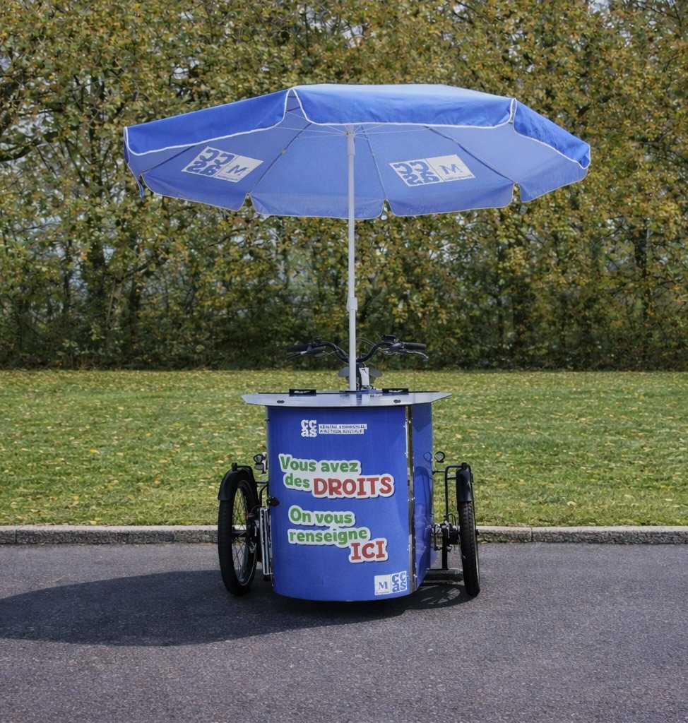 Triporteur CARGO XL Évènementiel - CCAS Montpellier