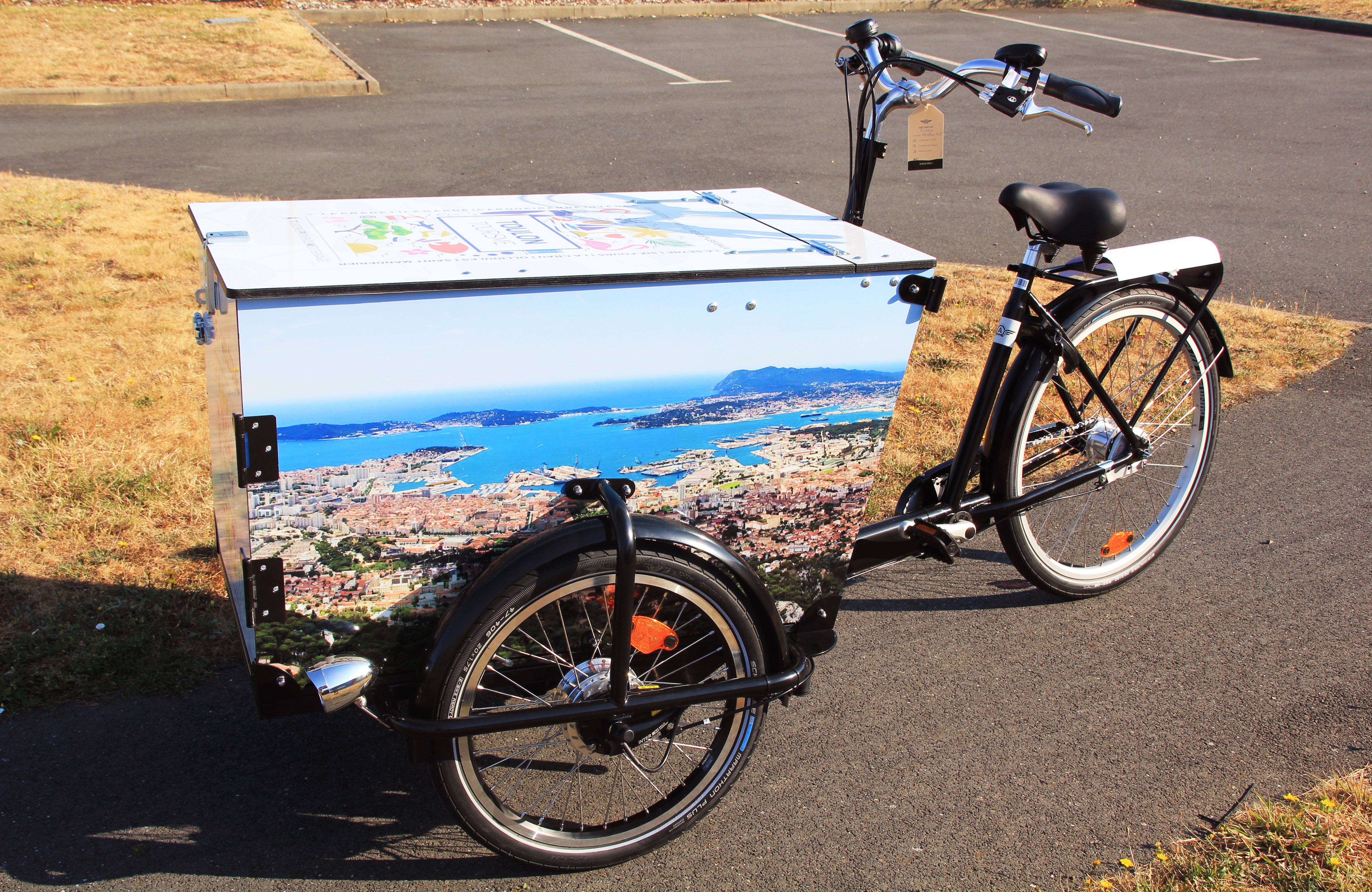 Tourisme Provence Méditerranée - Triporteur Livreur Bimoteur Amsterdam Air Pro.