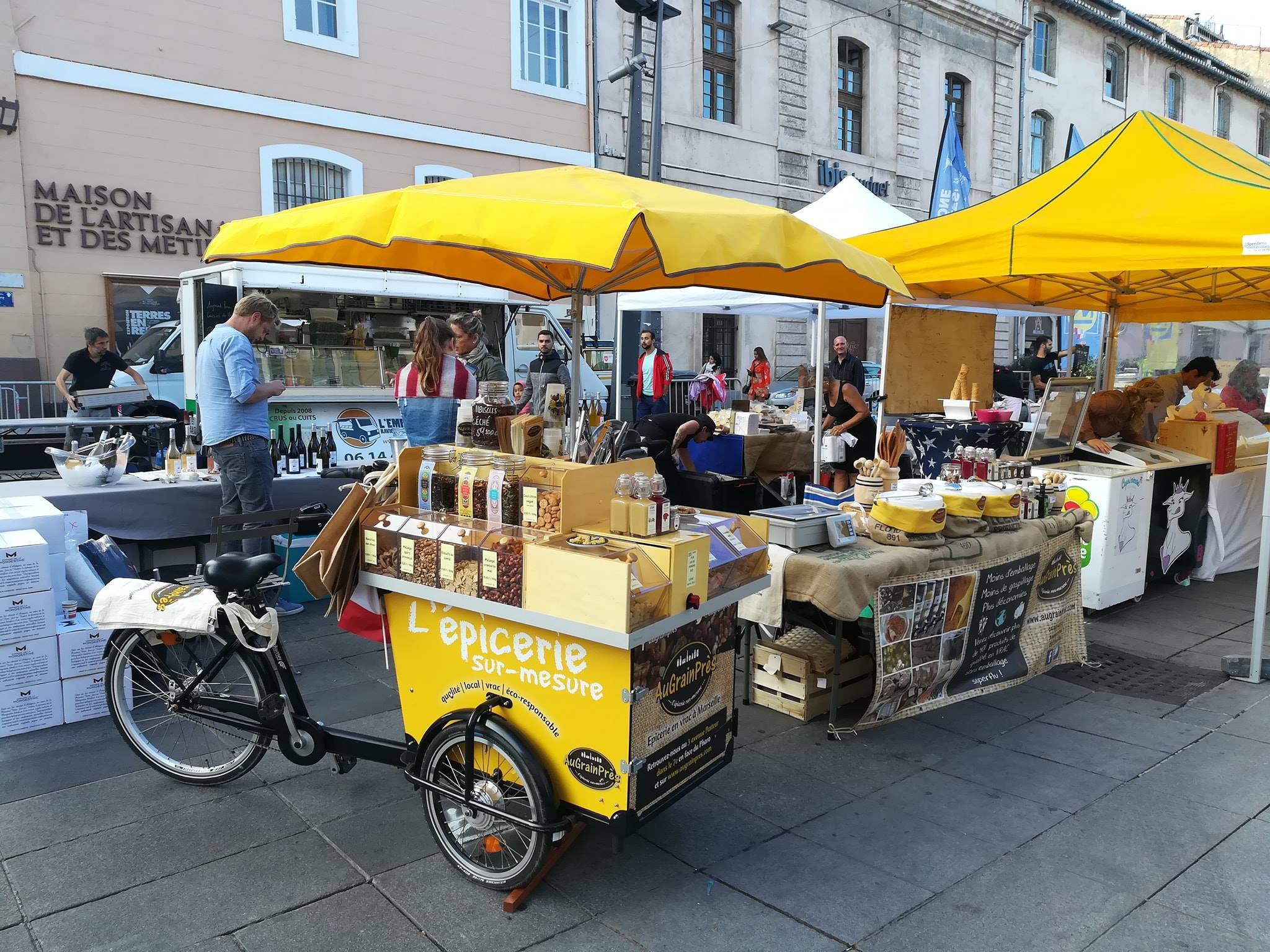 Au Grain Près - Triporteur électrique Amsterdam Air Pro