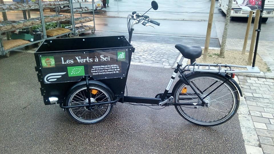 Les Verts à Soi - Triporteur Amsterdam Air Pro Livraison.