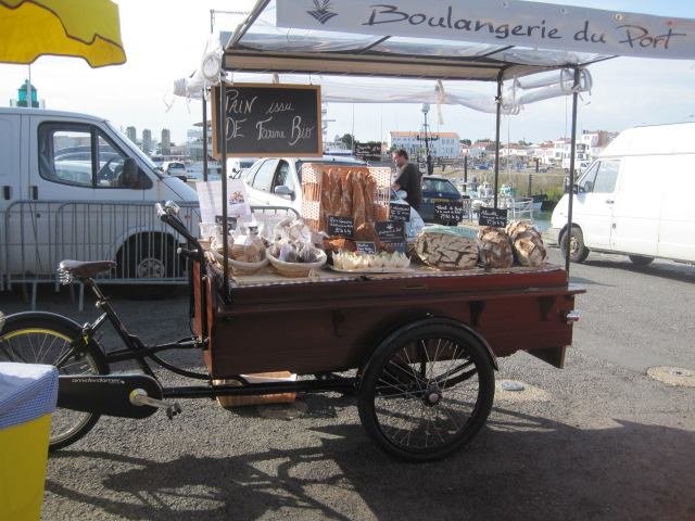Boulangerie du Port - Triporteur hollandais taille XL.