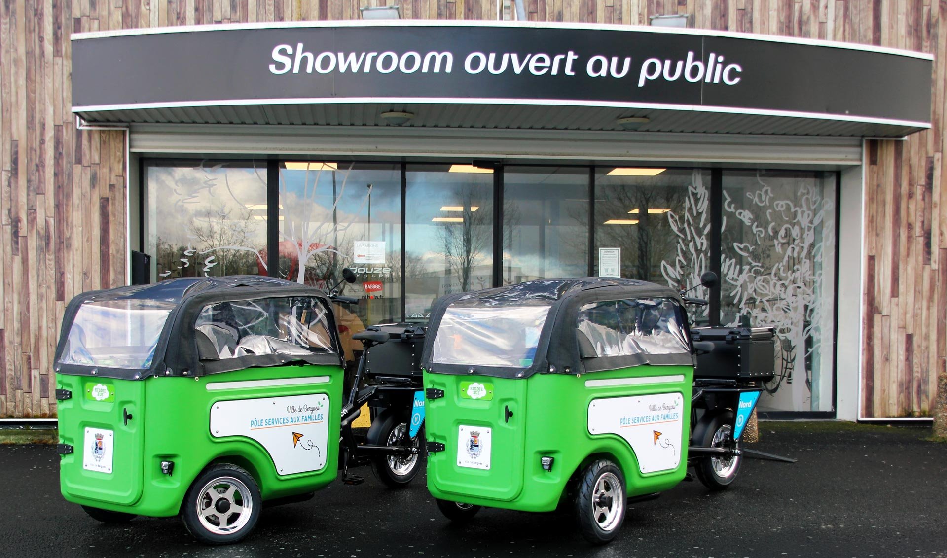 Triporteur Kiddiebus - Ville de Bergues