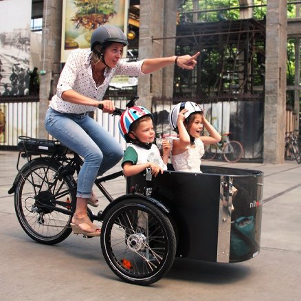 Triporteur NIHOLA CARGO Family 