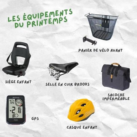 Les équipements du printemps